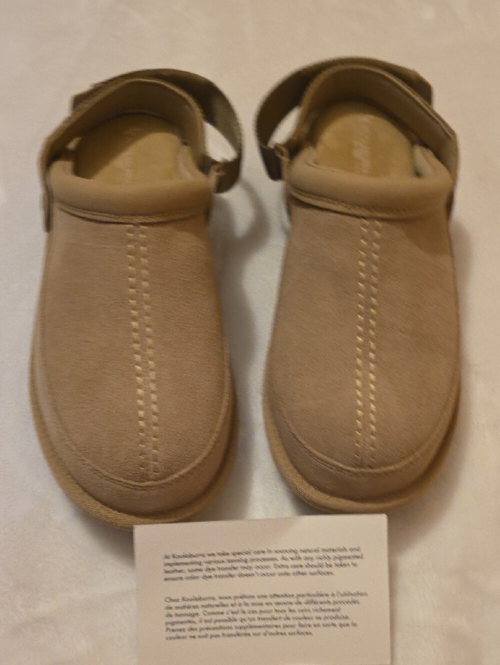 Koolaburra By Ugg Women's Slip-On Suede Tizzey Clog in Tan Size 9 New - Picture 8 of 9